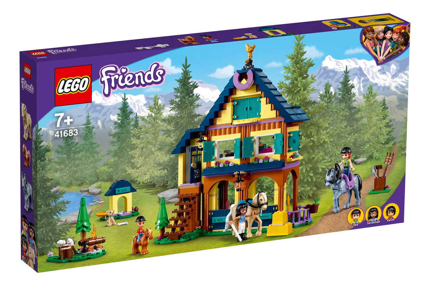 LEGO Friends Skov-ridecenter. 41683