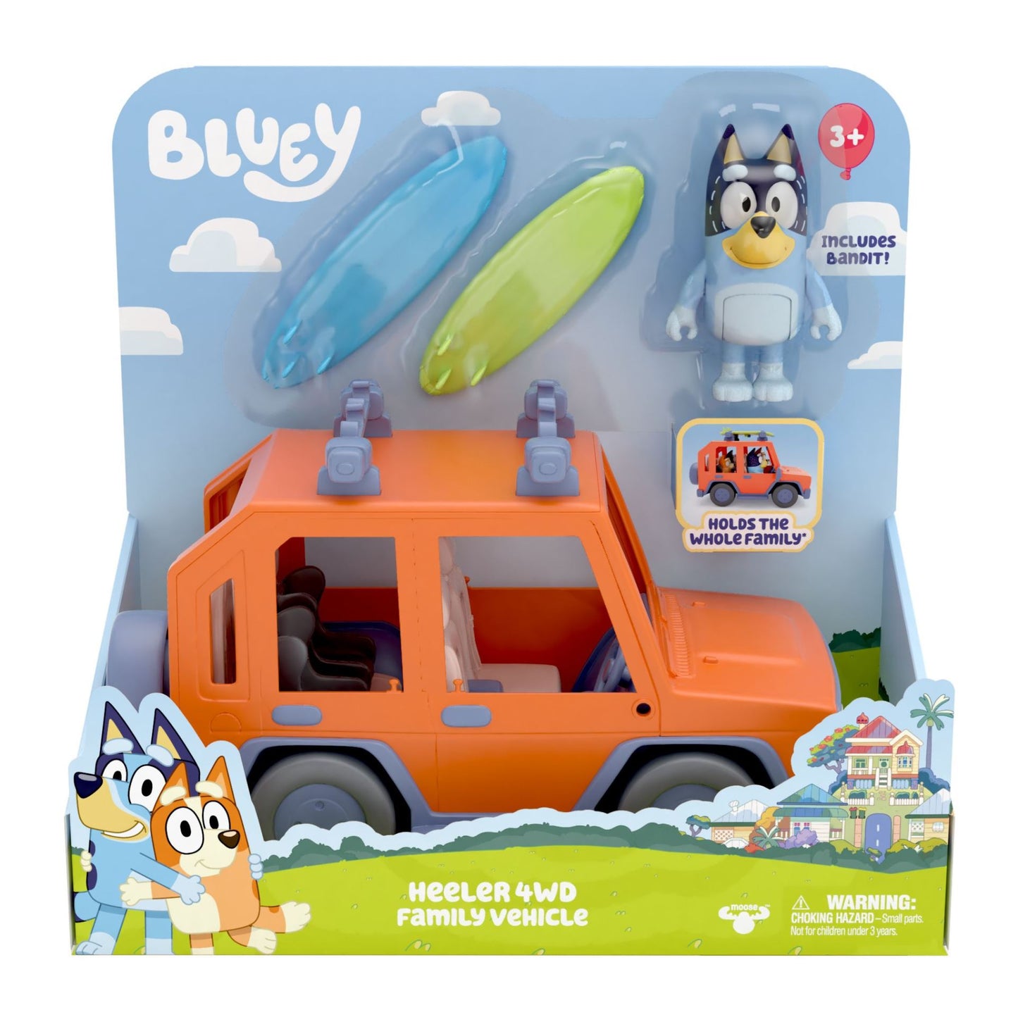 Bluey, Familie cruiser m. figur