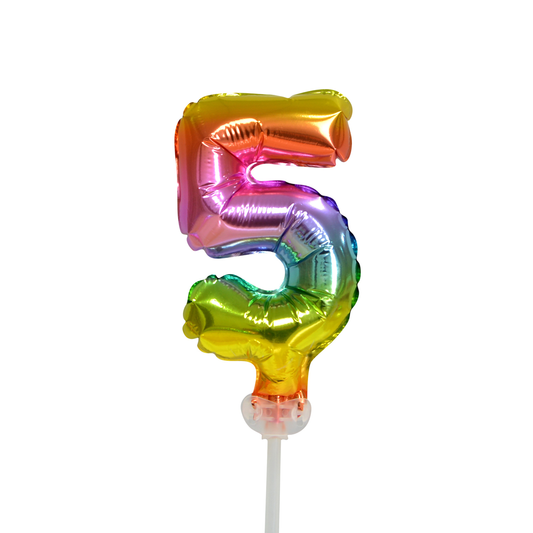 Ballon tallet 5 til kage.