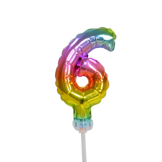 Ballon tallet 6 til kage.