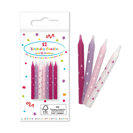 Fødselsdagslys 12 stk