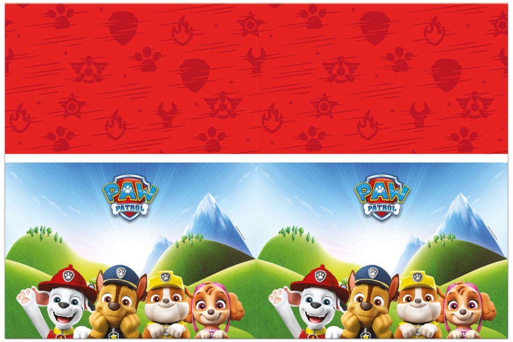 Paw Patrol plast dug