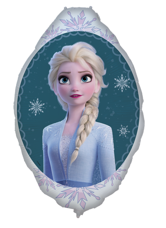 Super size folieballon med Elsa fra Frost