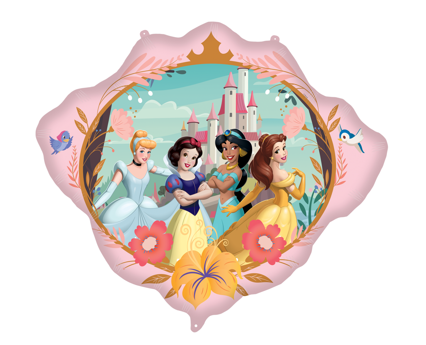 Super size folieballon Disney prinsesserne