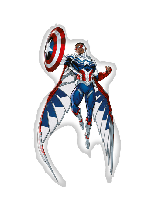 Super size folieballon Captain America