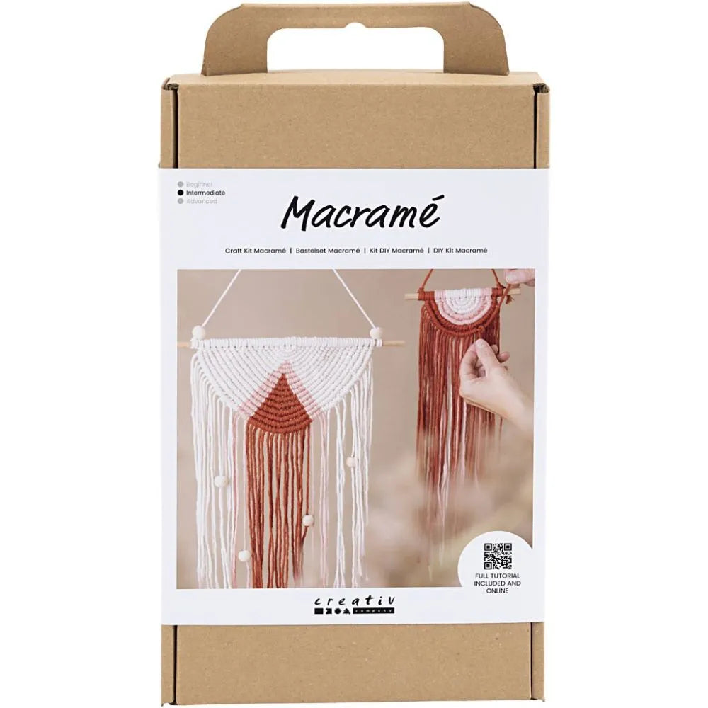 DIY Kit Macramé, Vægdekoration
