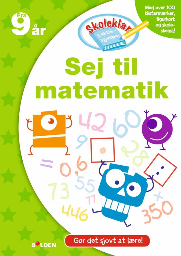 Skoleklar lektiehjælper: Sej til matematik