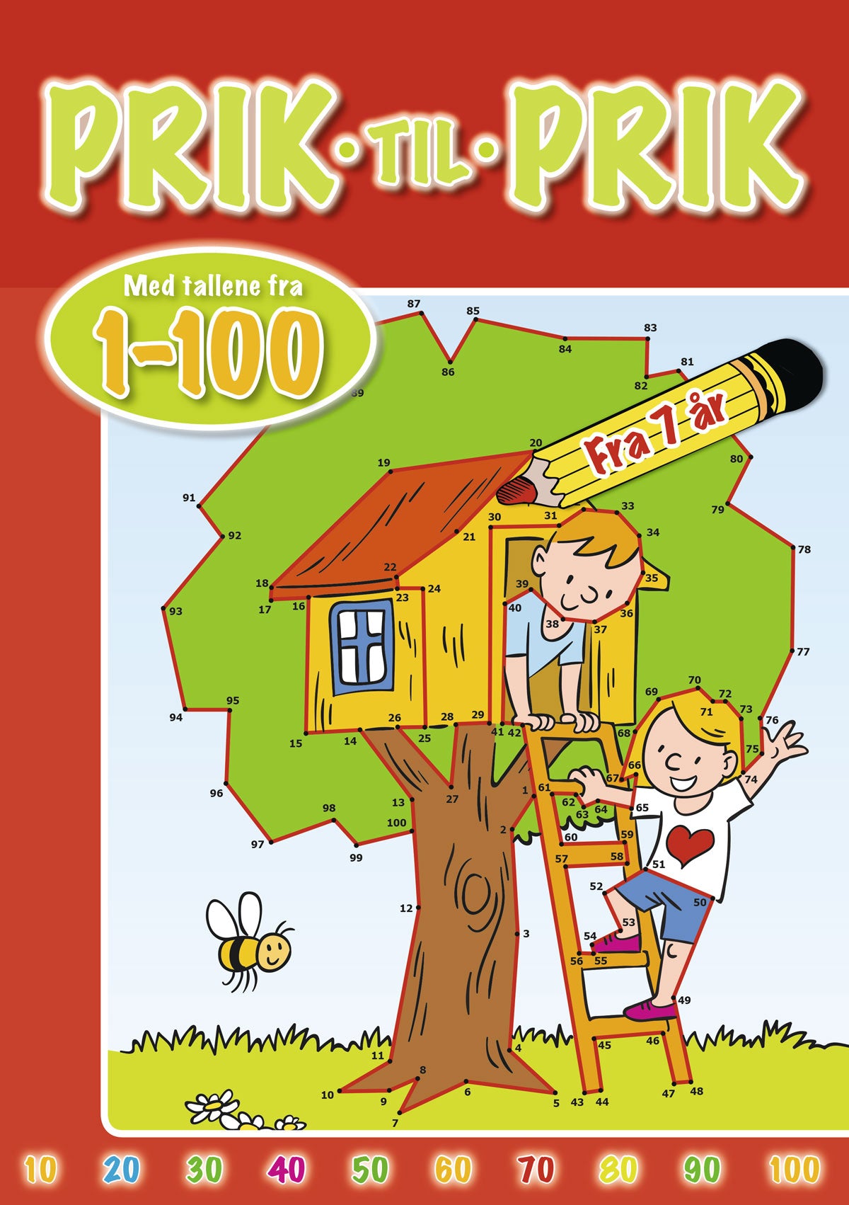 Prik til prik – Med tallene fra 1-100