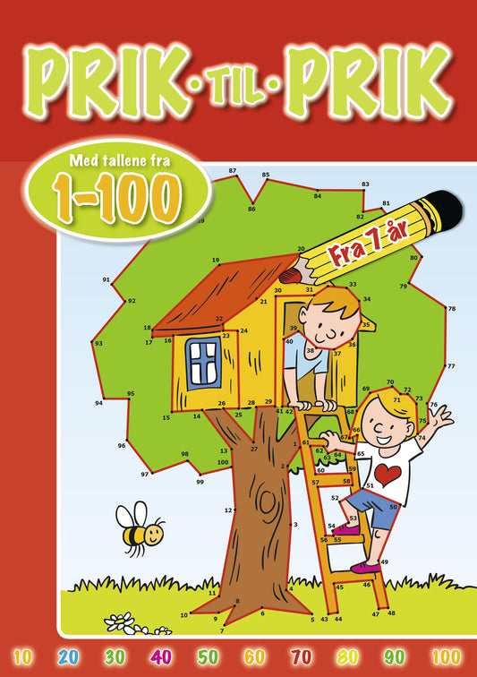 Prik til prik – Med tallene fra 1-100