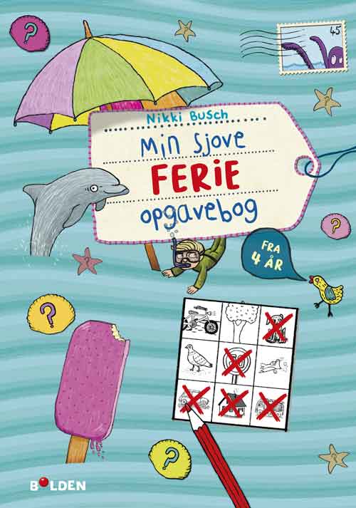Min sjove ferie-opgavebog – Fra 4 år