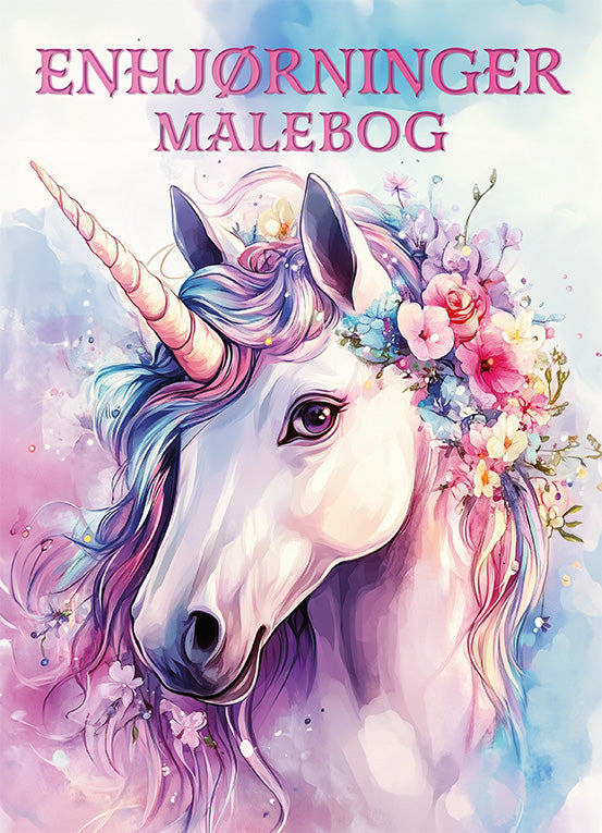 Enhjørninger malebog