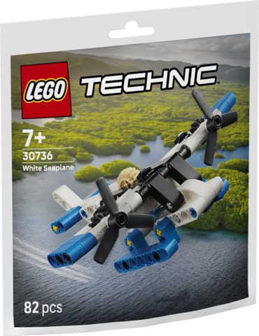 LEGO Minipose Hvid vandflyver 30736