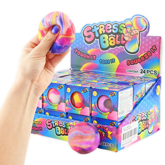 SQUEEZE BALL MARBLE FLOUR 5cm