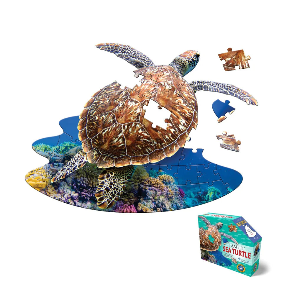 I Am LiL' Sea Turtle Puslespil 48 Brikker