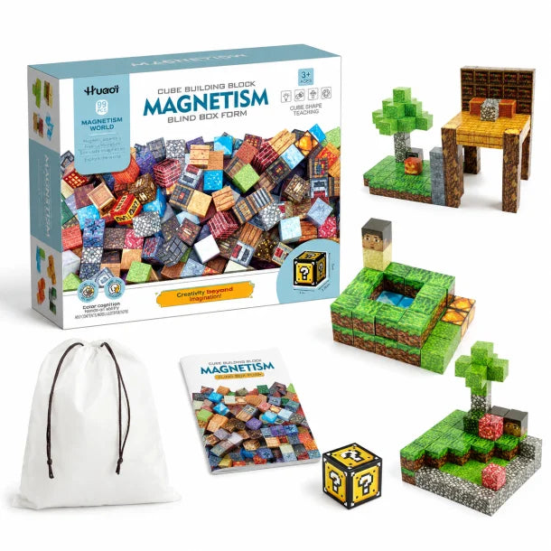 Magnetiske pixel-byggeklodser - 99 dele
