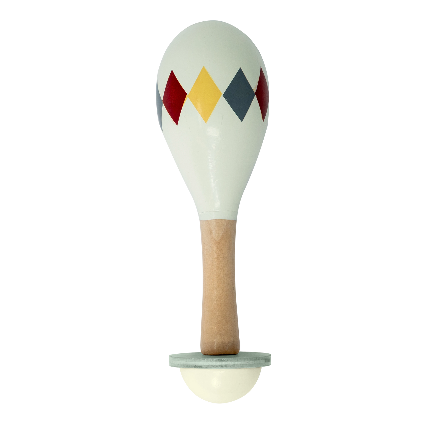 MaMaMeMo Maraca Hvid Harlekin