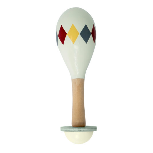 MaMaMeMo Maraca Hvid Harlekin