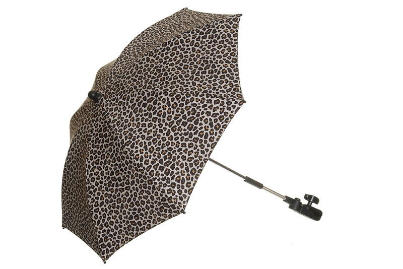 Fresh kid barnevogns parasol leopard prikket