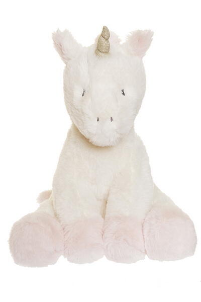 Fresh Kid Enhjørning bamse Rainbow stor