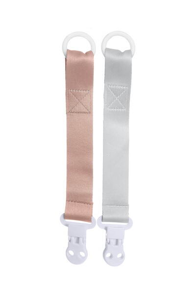 Fresh kid suttesnorer 2 stk. rosa og grå