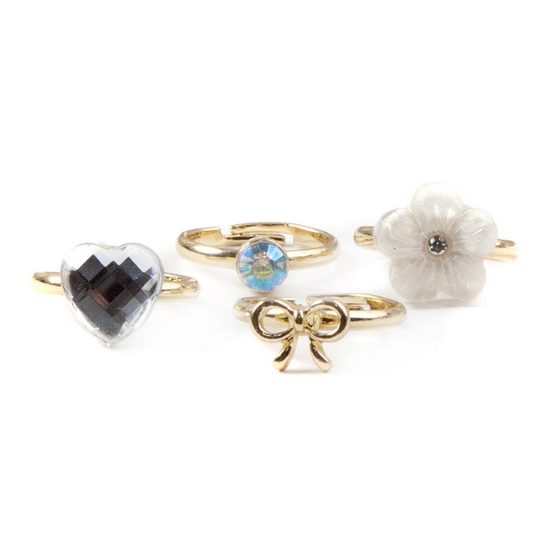 Boutique Sassy Rings (4 stk.)