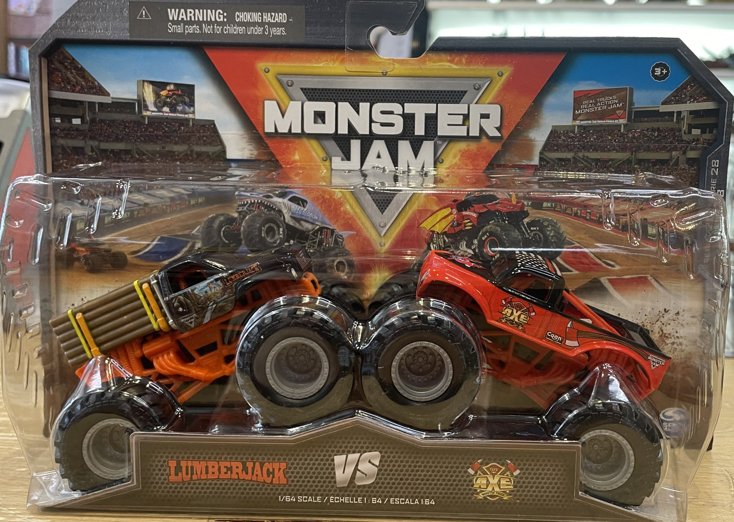 Monster Jam 1:64 Die Cast 2pk