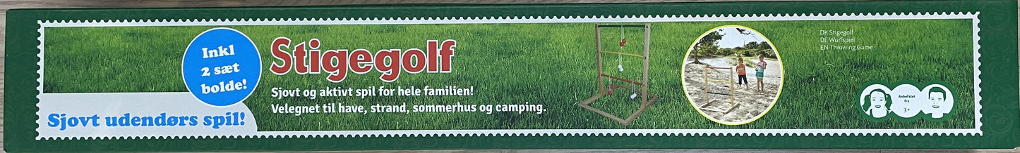 Stigegolf med 2 x 3 sæt bolde str. 54,5 x 60 x 75 cm