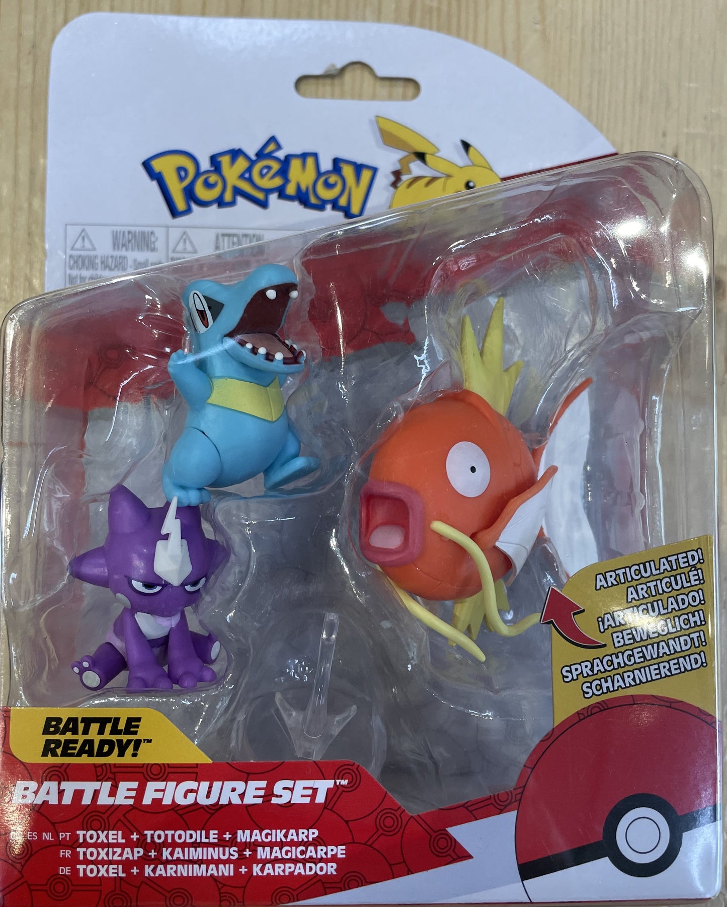 POKEMON BATTLE FIGURE 3 PK