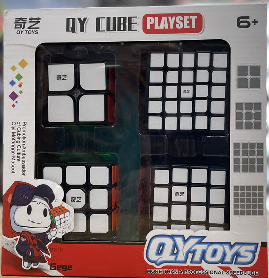 Professorterning Qiyi Speedcube Luxurious Set Bundle