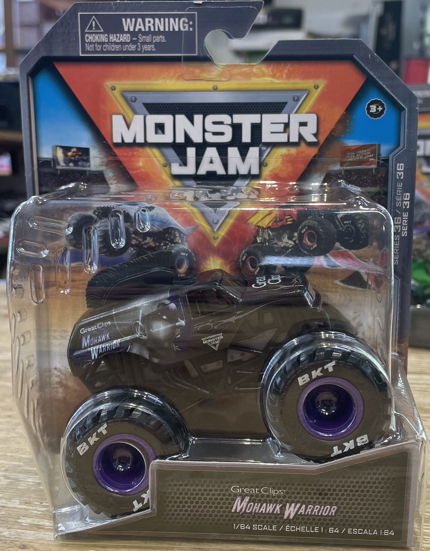 Monster Jam 1:64 Die-cast Mohawk Warrior