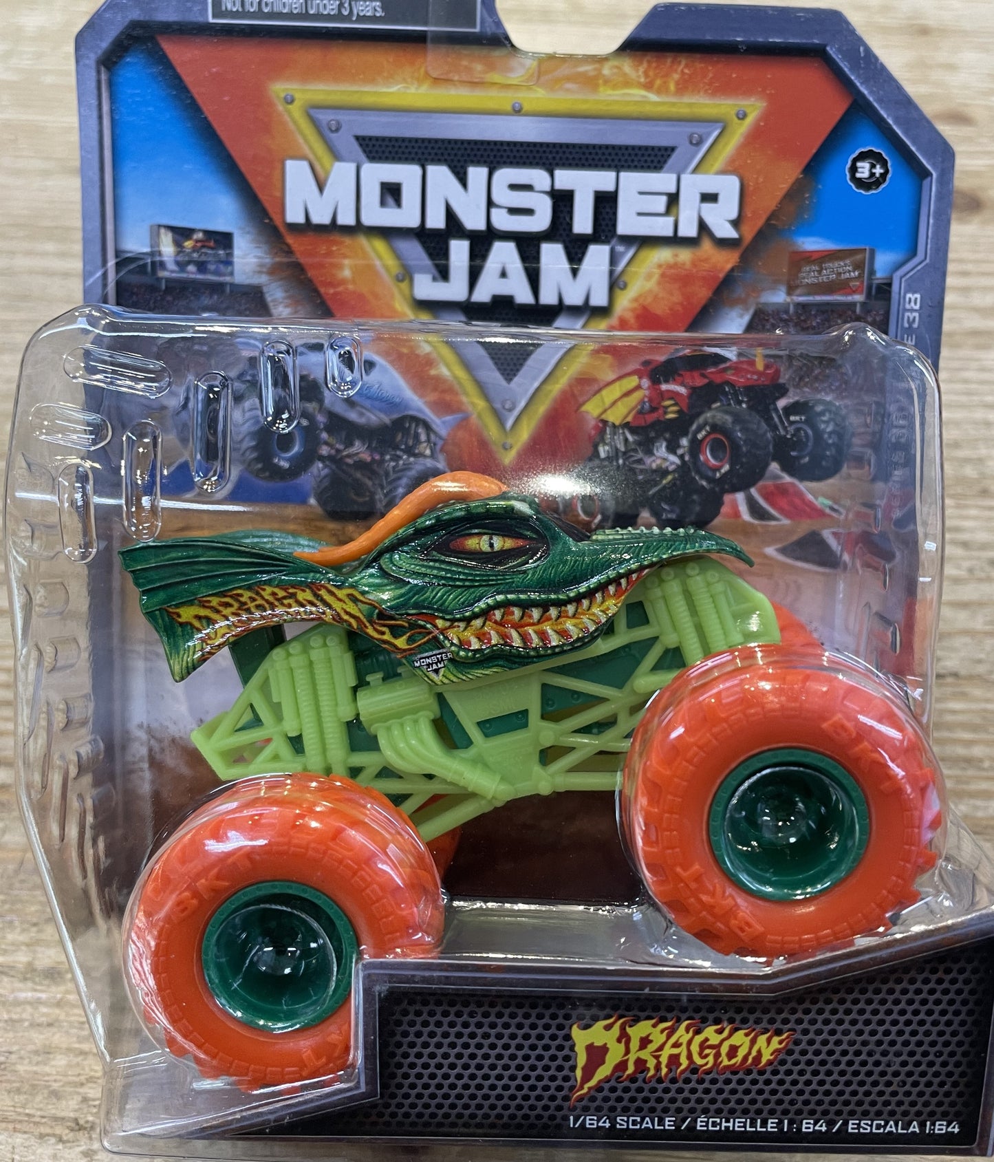 Monster Jam 1:64 Enkeltpakke Dragon