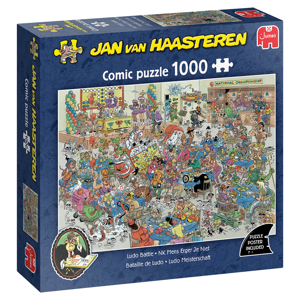 Jan Van Haasteren Ludo Battle 1000 Brikker