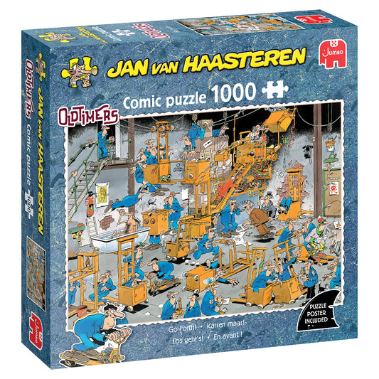 Jan Van Haasteren Oldtimers - Go Forth 1000 Brikker