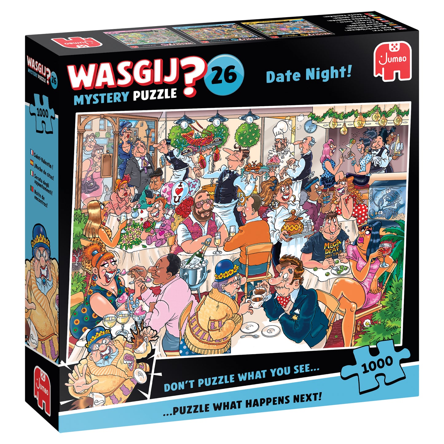 Wasgij Mystery 26 Date Night 1000 Brikker