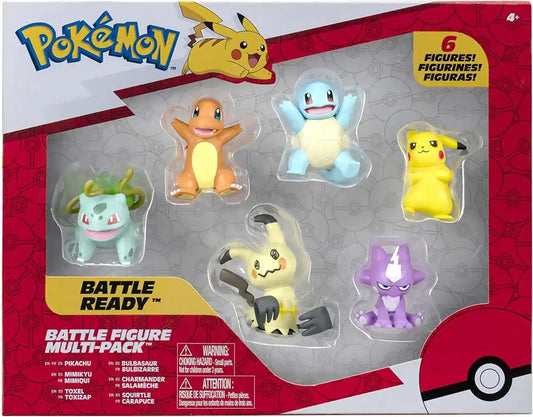Pokémon Battle Figure 6-Pack 5 cm