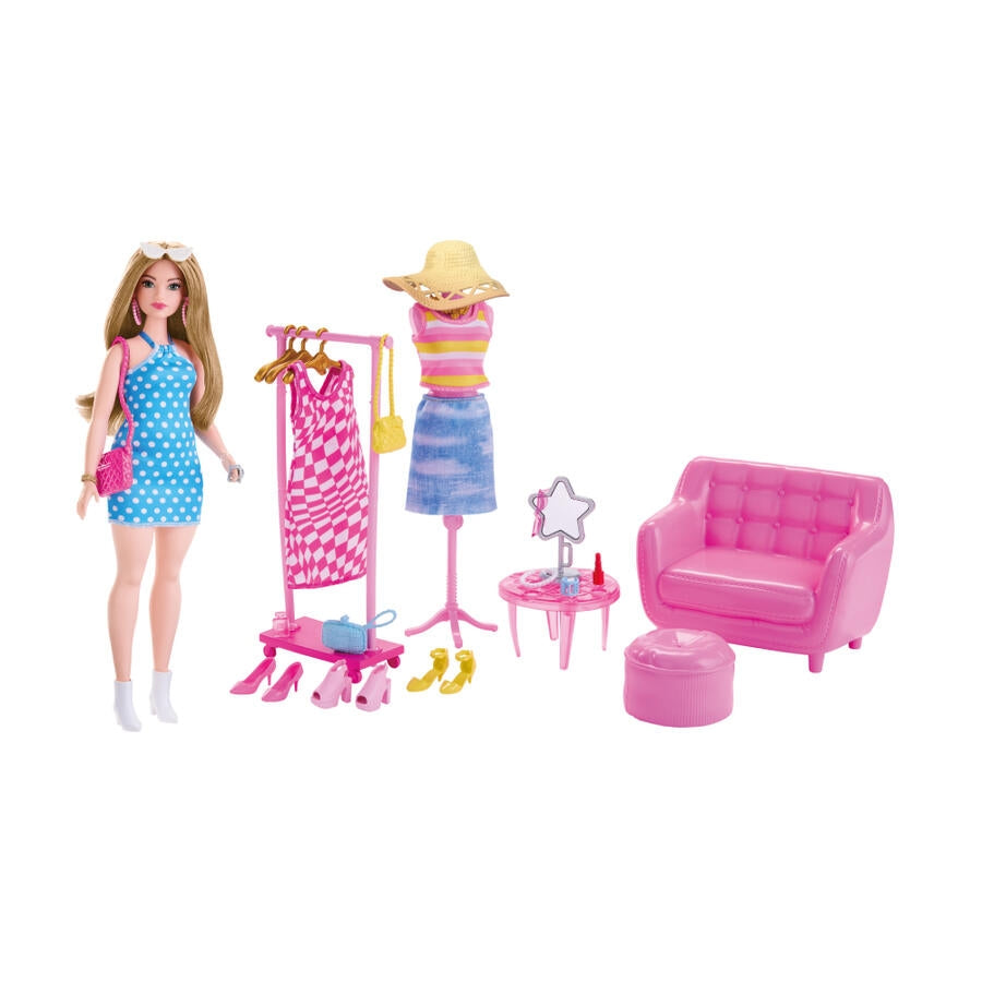 Barbie med tilbehør
