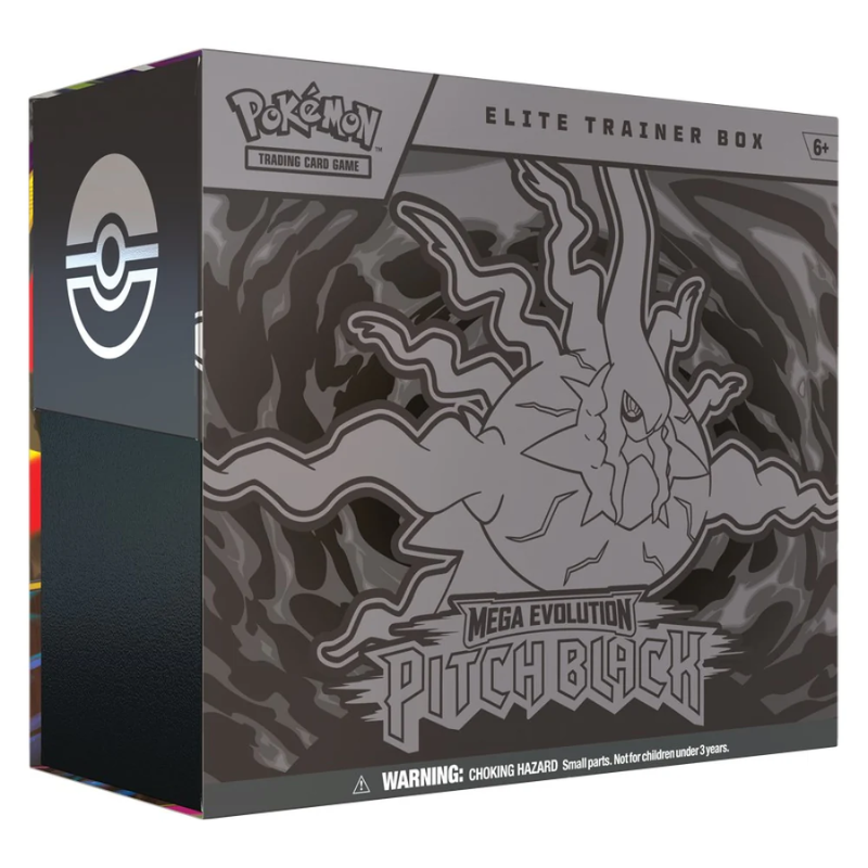 POKÉMON TCG: MEGA EVOLUTION - PITCH BLACK - ELITE TRÆNERBOKS