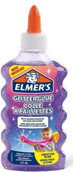 Elmer's 177ml glitter lim Lilla