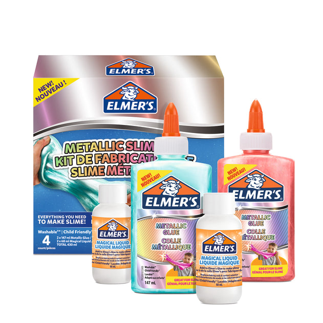 Elmer's Metallic Slime Kit!