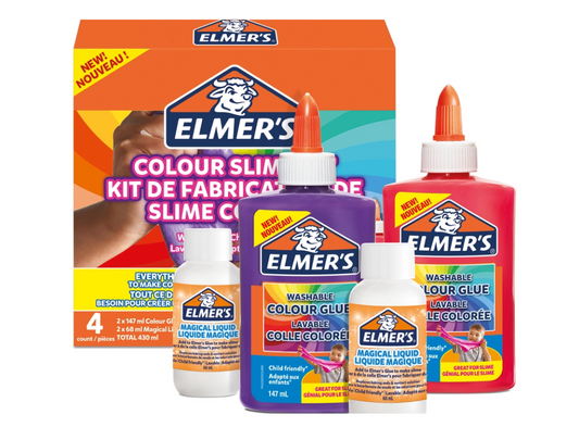 Elmer's Colour Slime Kit