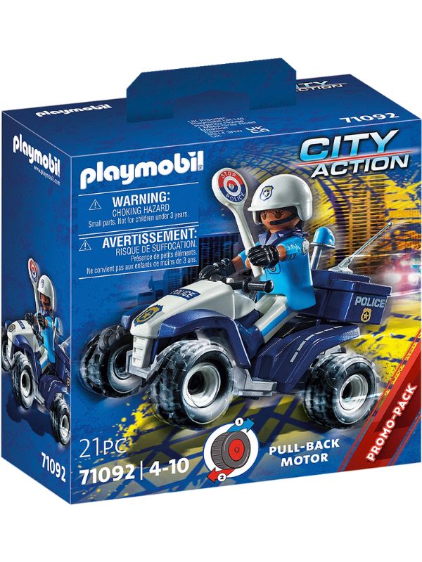 Playmobil City Action Politi Speed Quad 71092