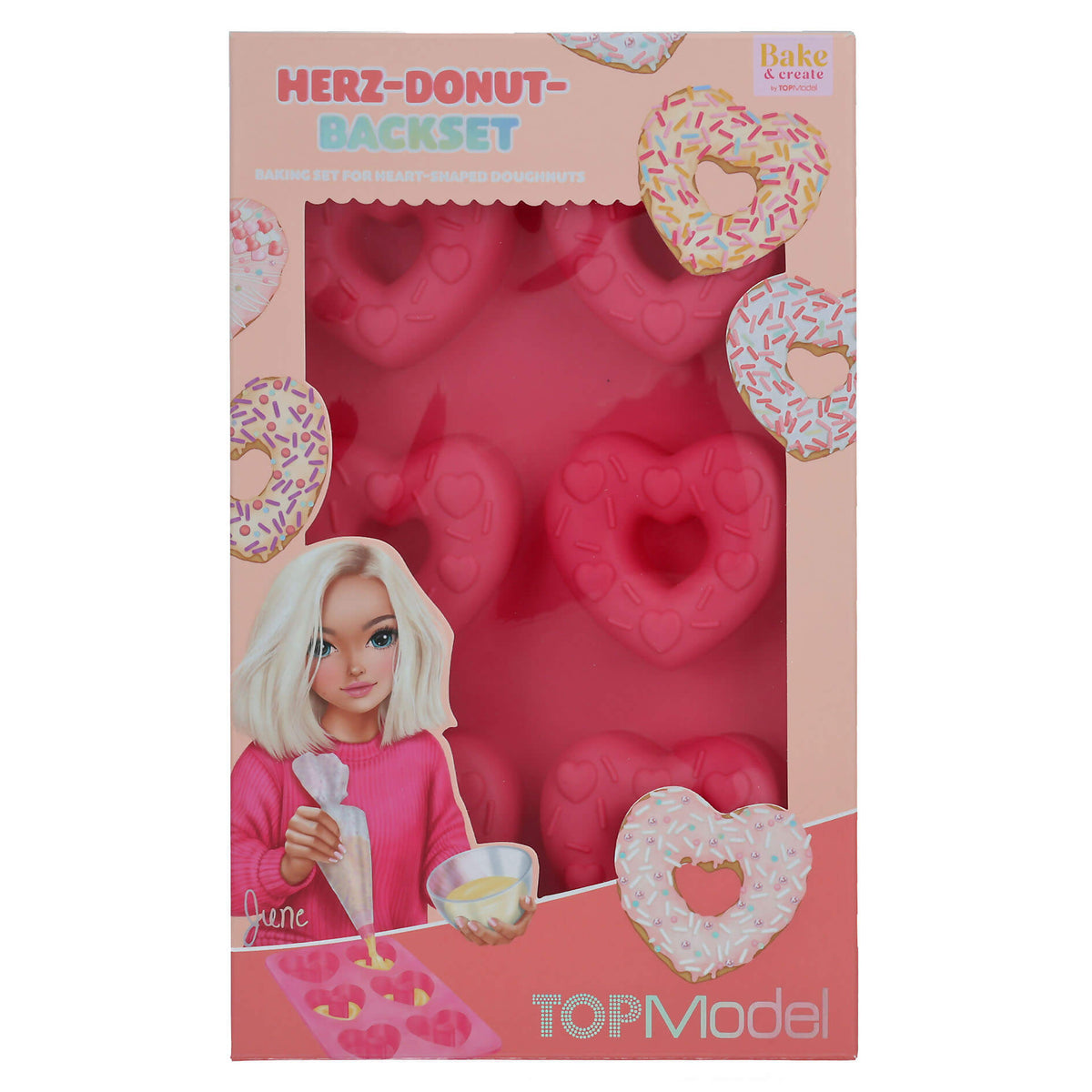 TOPModel bagesæt hjerte donuts BAKE and CREATE