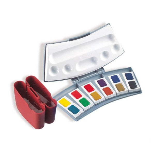 Pelikan Akvarelboks 12 farver