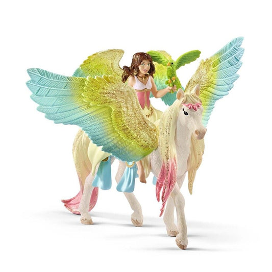 Schleich Fairy Surah med glitter Pegasus 70566
