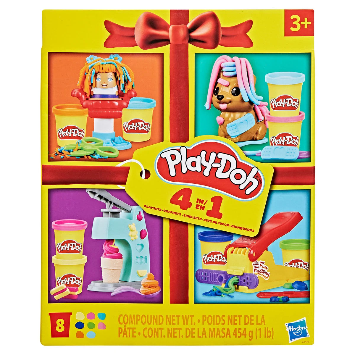 PLAY-DOH Gavesæt 4-i-1 - Mini Klassisk