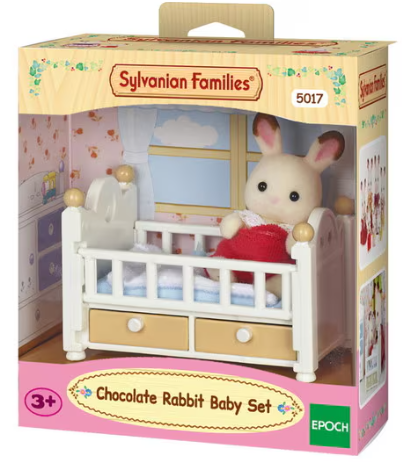 Sylvanian Families Chokolade Kanin Baby Sæt 5017