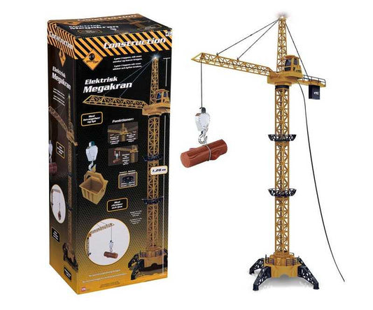 Speed Car kran. 1,28 meter høj kabelstyret kran