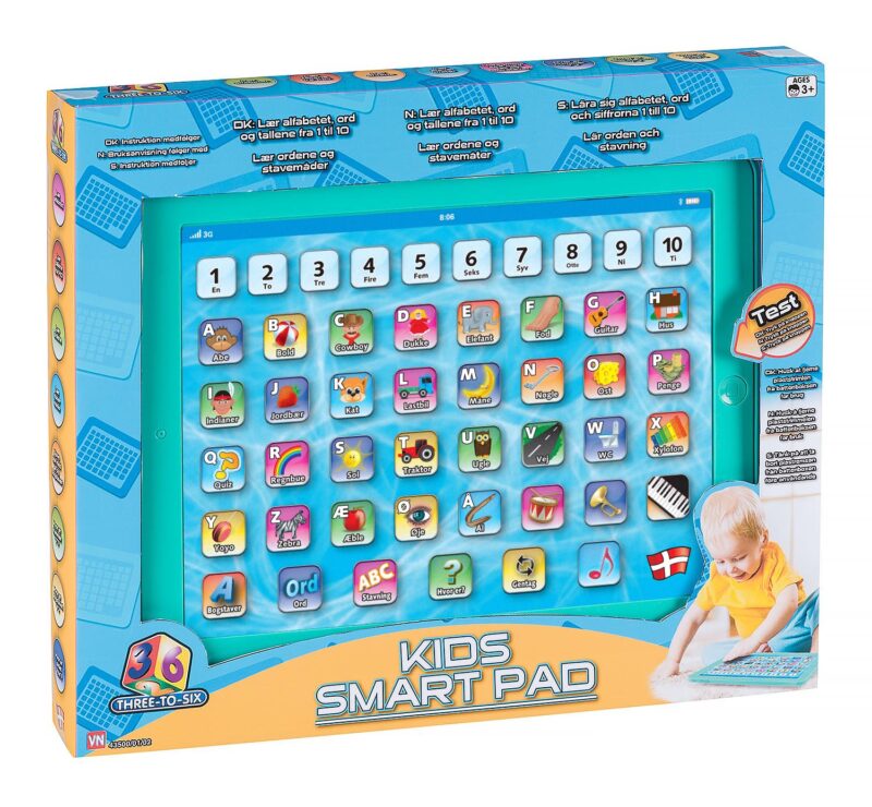 Kids Smart Pad. Tryk & lær børnecomputer.