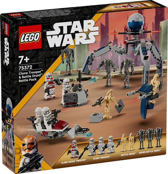 LEGO Star Wars Battle Pack med klonsoldater og kampdroider 75372