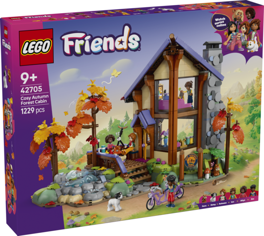 LEGO Friends Hyggelig efterårs-skovhytte 42705